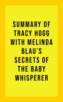 Summary_of_Tracy_Hogg_with_Melinda_Blau_s_Secrets_of_the_Baby_Whisperer